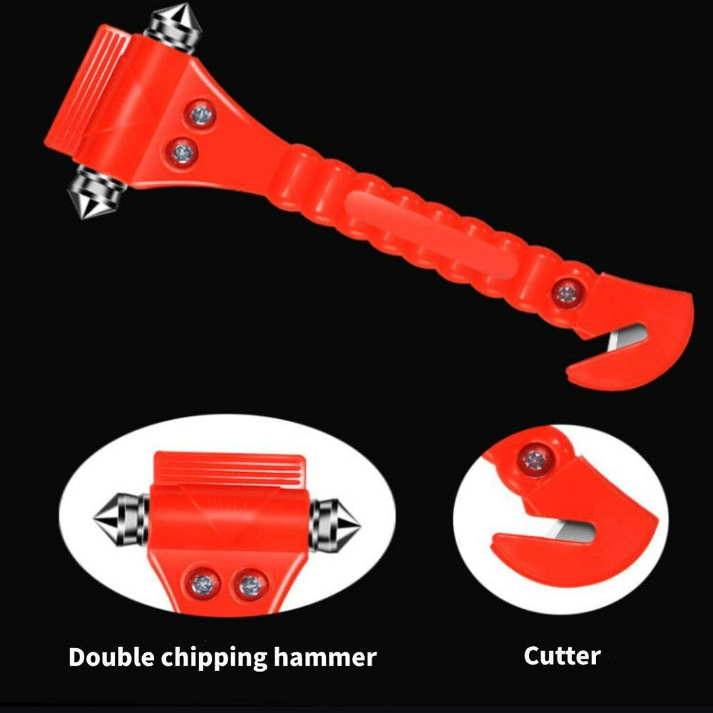 5pcs Car Emergency Escape Hammer | Seat Belt Cutter & Window Glass Breaker Tool