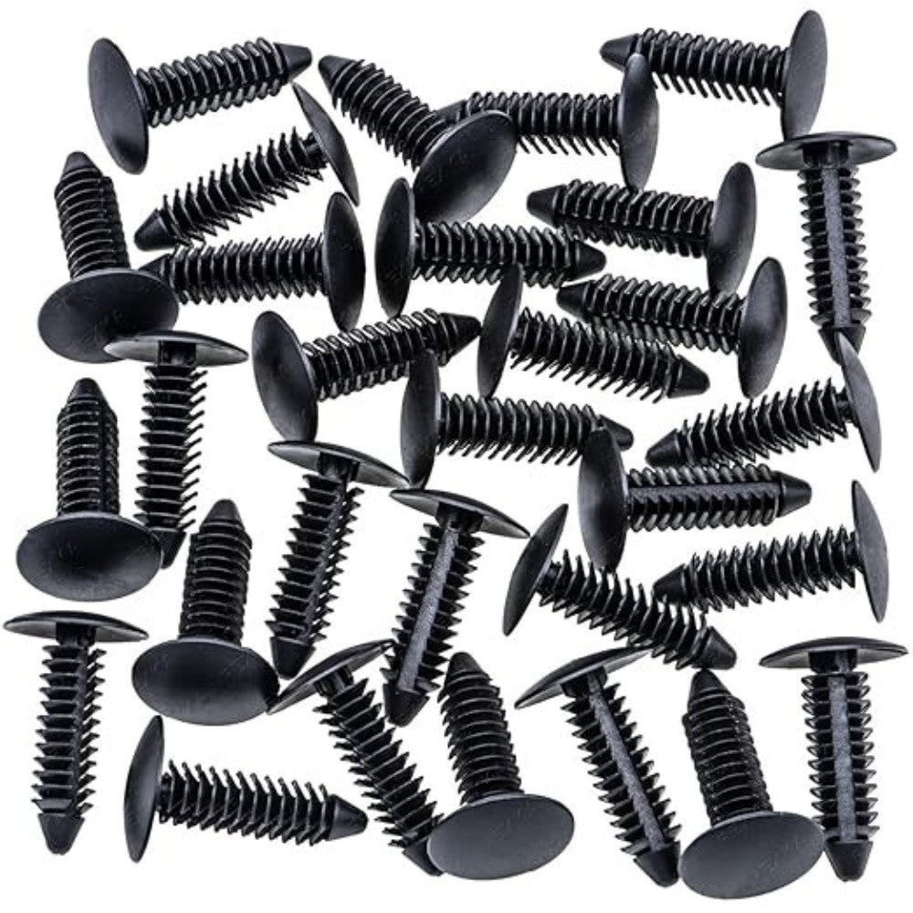 300pcs Mud Flap Clips Retainer for Ford Falcon XR6 XR8 G6E | Nylon Fender Trim Clips