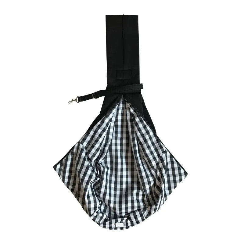 Soft fleece lining inside pet sling