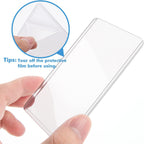 50 Pack 35PT Top Loader Card Holders – Clear Rigid Baseball and Trading Card Protectors