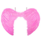 Pink Feather Angel Fairy Wings Kids Fancy Costume Props Masquerade Halloween AU