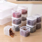 Multifunction Refrigerator Storage Container Set – 6 Small Boxes + 1 Large Fresh Food Organizer