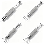 UP 4x Aluminum Alloy Piercing Grabber Tool Ball Bead Holder Claw Jewellery Tools