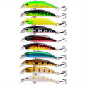 10pcs Fishing Lures Minnow Set 6.8cm | Hard Baits for Freshwater & Saltwater