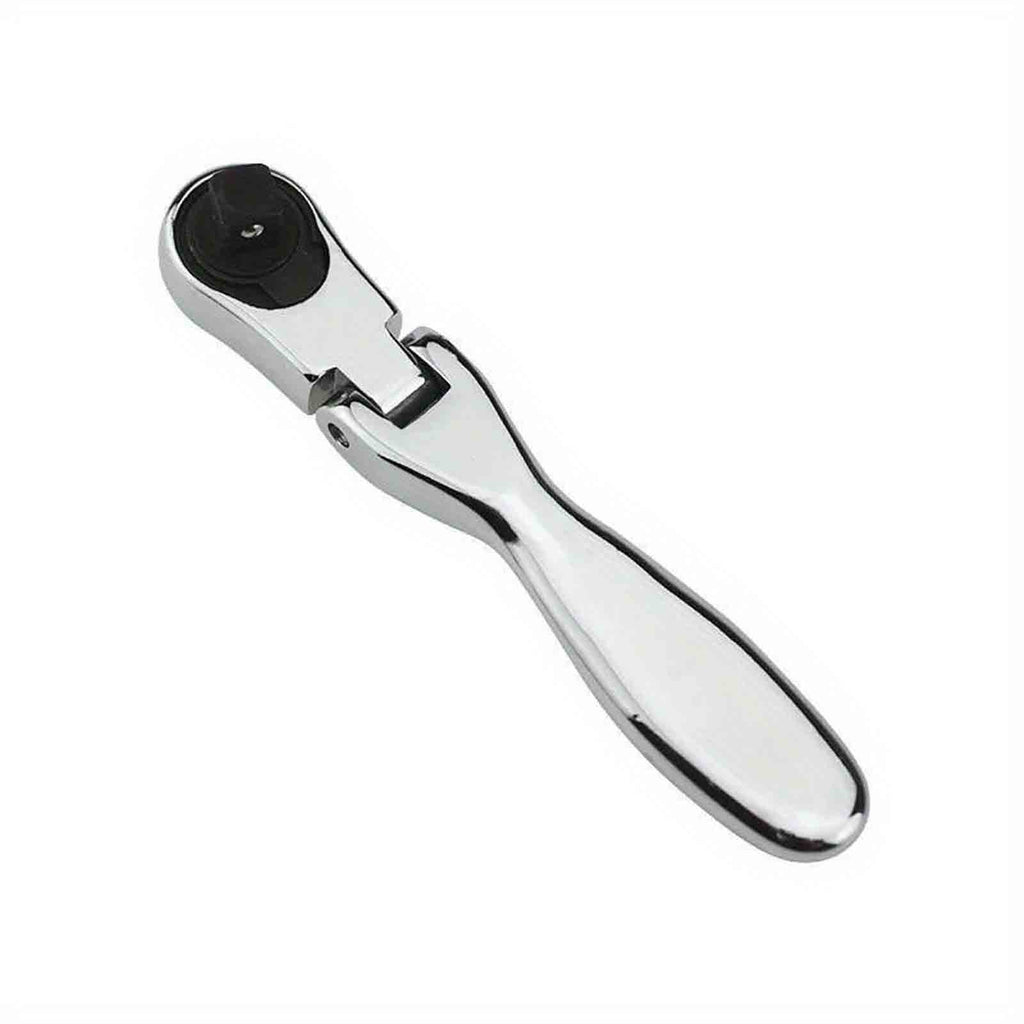 1/4 Inch 2 in 1 Mini Ratchet Wrench – 72 Tooth Dual End Quick Rotation Screwdriver Handle