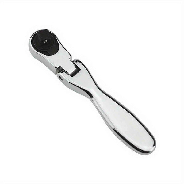 1/4 Inch 2 in 1 Mini Ratchet Wrench – 72 Tooth Dual End Quick Rotation Screwdriver Handle