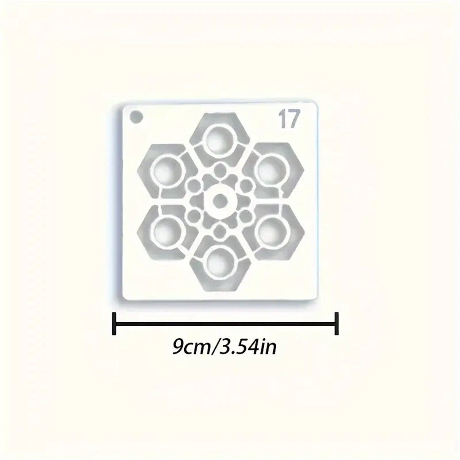 72PCS Mandala Painting Stencils DIY Drawing Templates Craft Scrapbooking Tool