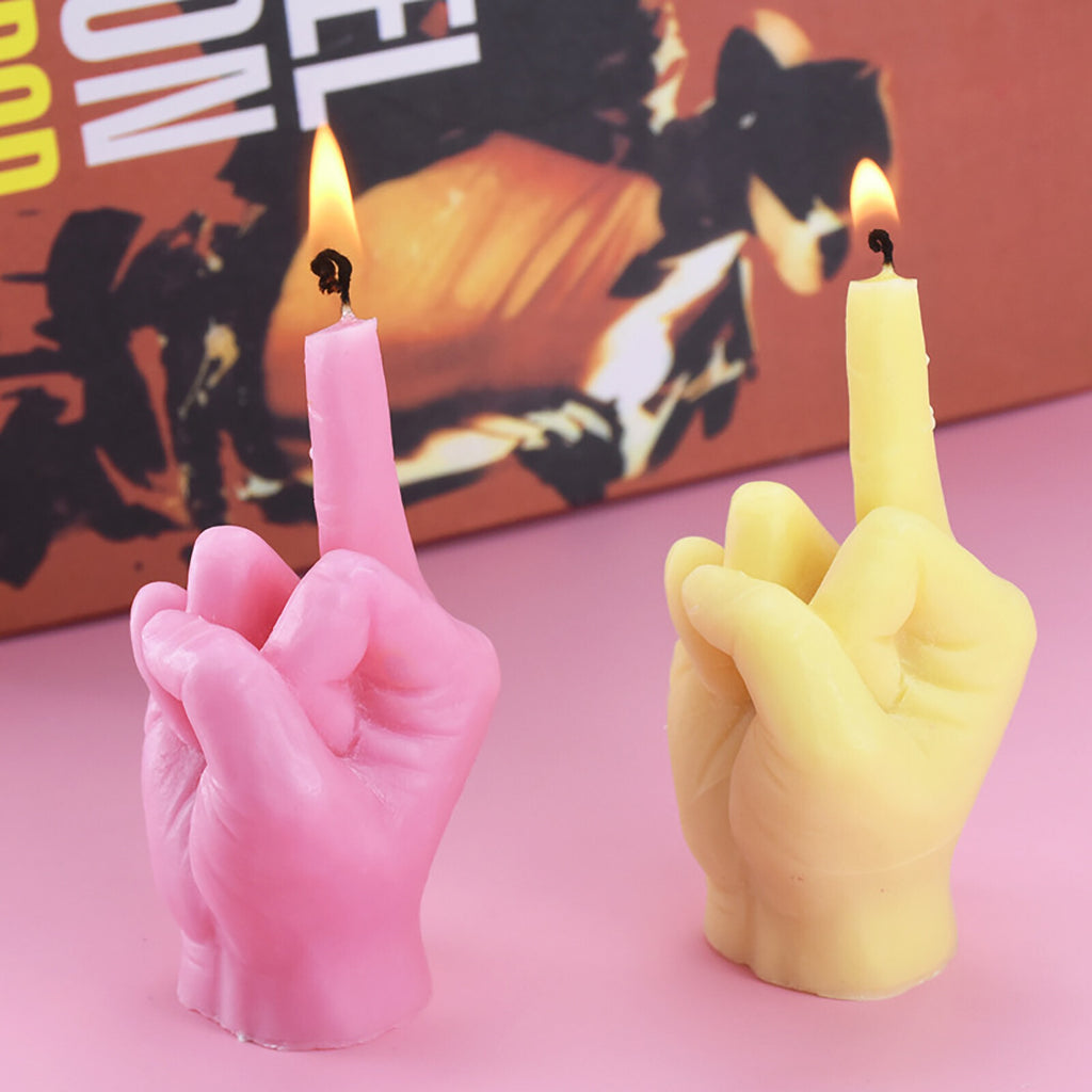 3D Gesture Candle Silicone Mold - DIY Aromatherapy Candle and Plaster Mould