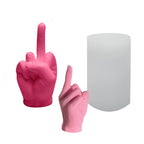 3D Gesture Candle Silicone Mold - DIY Aromatherapy Candle and Plaster Mould