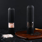 Electric Salt and Pepper Grinder – Battery Powered Spice Mill with Adjustable Coarseness (1 or 2 Pack)
