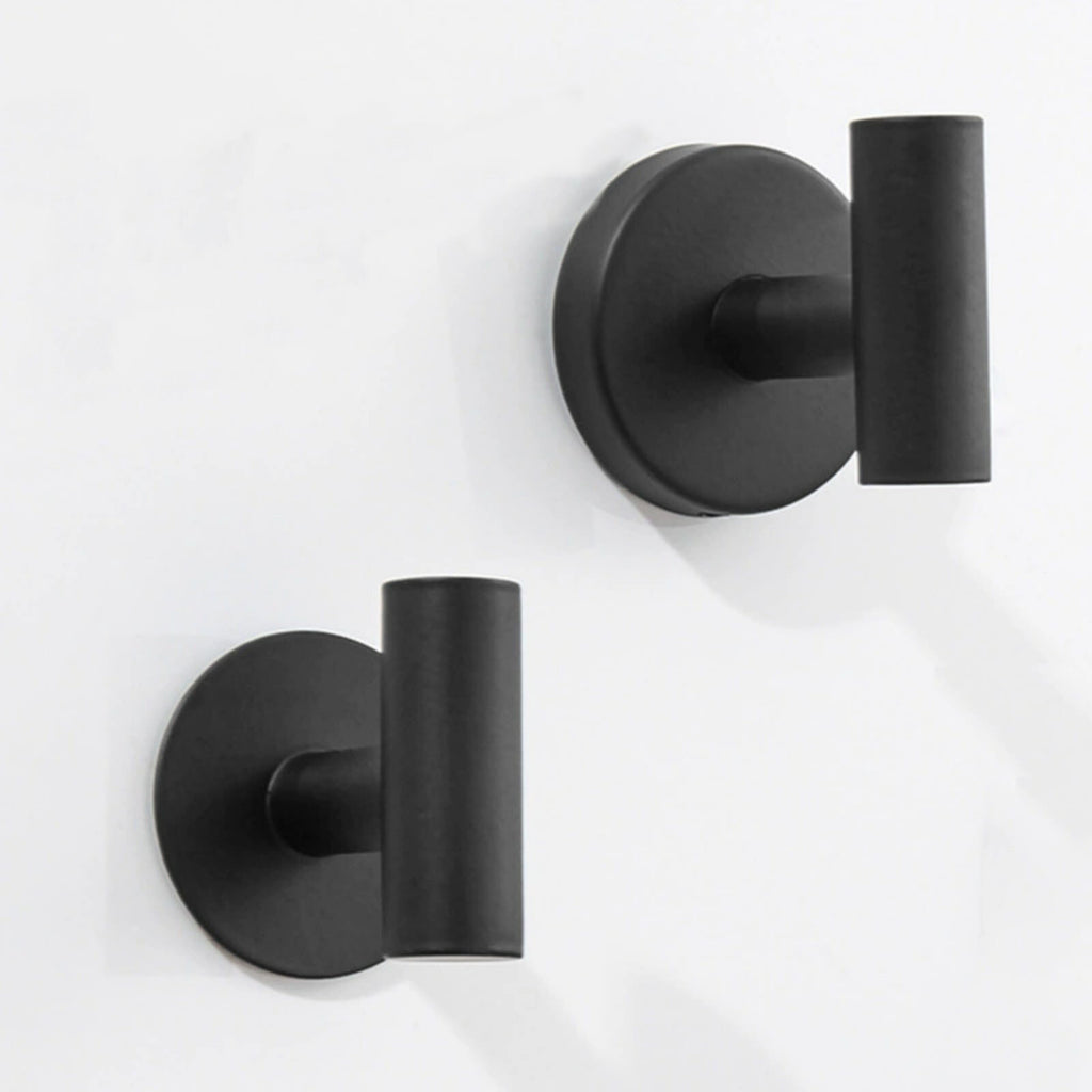 8PCS Stainless Steel Wall Hooks – Bathroom Towel Robe Coat Hooks Wall Mounted
