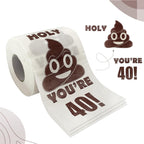 Prank Funny Toilet Paper Roll Birthday Decoration Birthday Gifts Women Men Gift