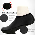 Water Shoes Aqua Socks Non-Slip Diving Beach Socks for Swimming & Surfing (Unisex)