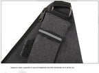 Men’s Anti Theft Travel Shoulder Bag - Waterproof Portable Chest Sling Pocket Bag