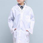 Kids White Lab Coat Doctor Scientist Fancy Dress Costume Boys Girls Book Week