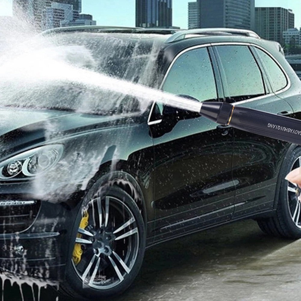 High Pressure Water Spray Gun Nozzle Garden Hose Pipe Lawn Car Wash Tools