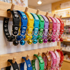 10pcs Puppy ID Collars with Bell | Adjustable Whelping Collars for Dogs & Cats
