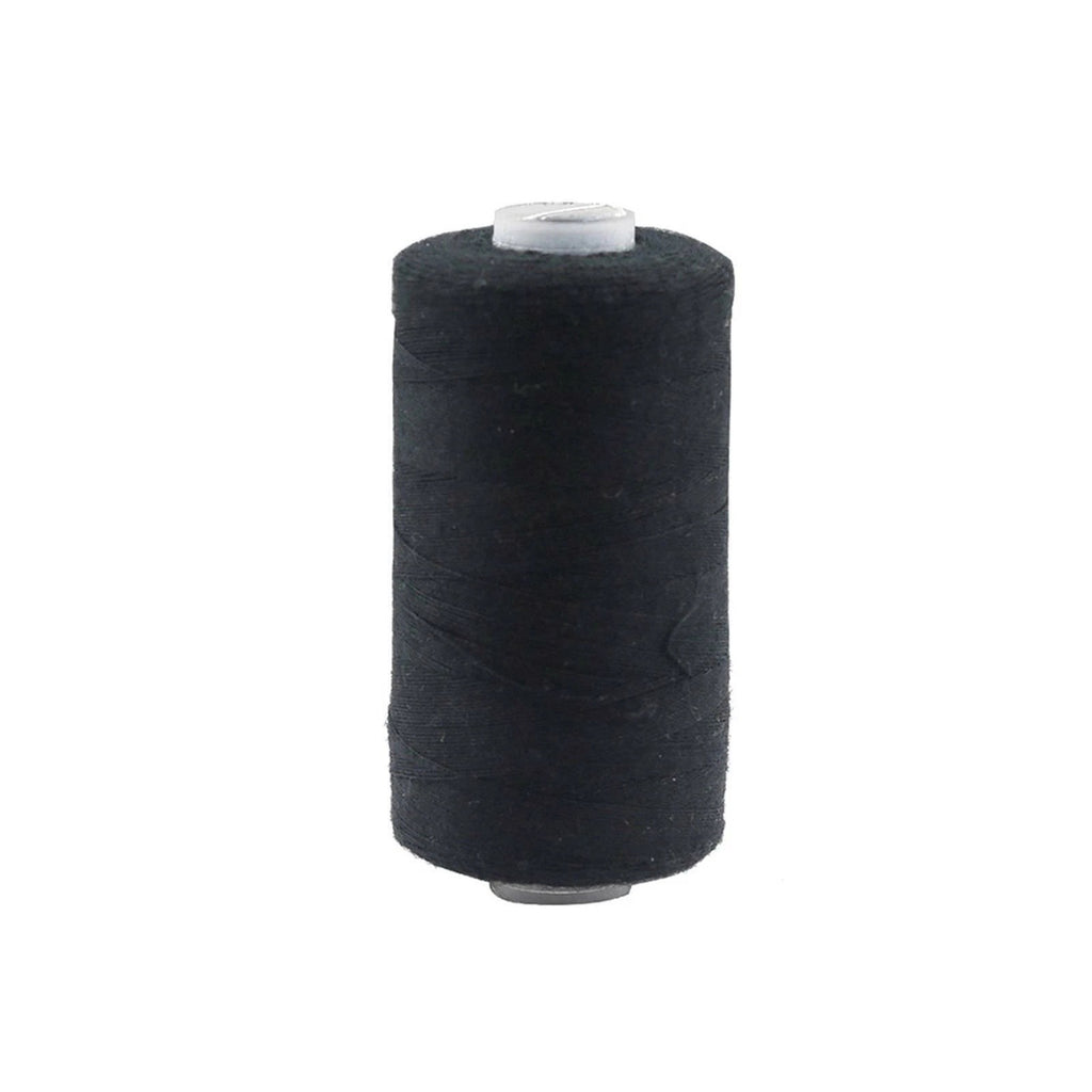 8pcs Polyester Sewing Thread Spools 500m | Black & White Quilting Embroidery Thread Set