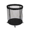 Garage Sports Ball Storage Cart | Rolling Mesh Organizer for Basketball, Soccer & Equipment