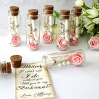 100PCS 40ml Glass Vials with Cork Stoppers - Mini Wish Bottles and Storage Jars