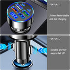 Car charger features