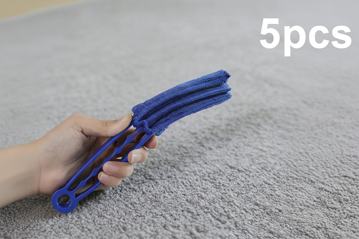 1/3/5PCS Window Blind Cleaner Brush – Microfiber Venetian Blinds Dust Cleaner Tool