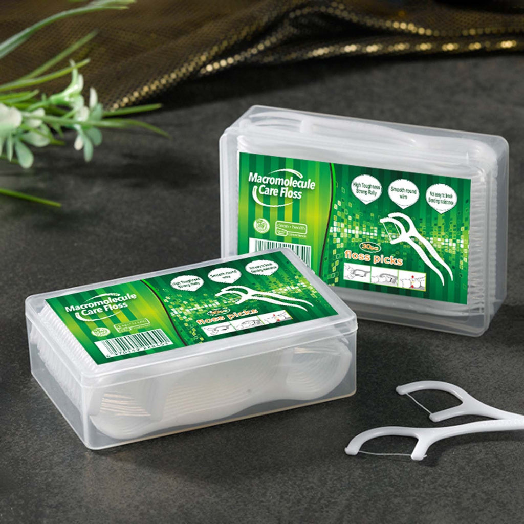 Two boxes of floss picks