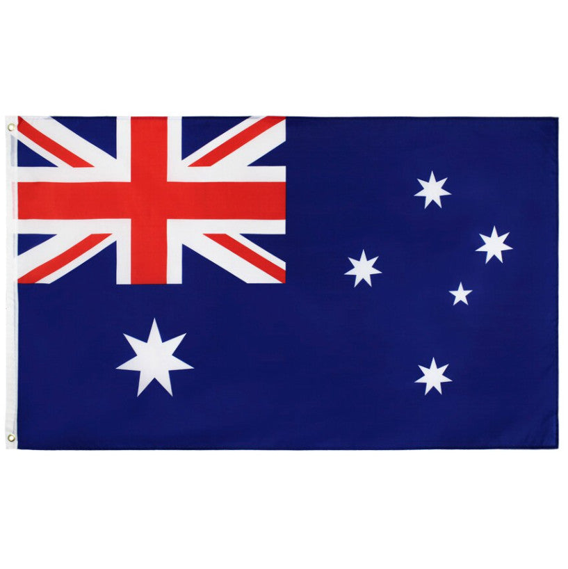Large Australian Flag 90 × 180 cm – Heavy Duty Aussie Flag for Outdoor & Australia Day