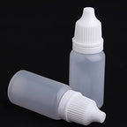 100 Pack 5ml Empty Plastic Dropper Bottles – Clear Squeezable Liquid Containers for Oils, Paints and DIY Use