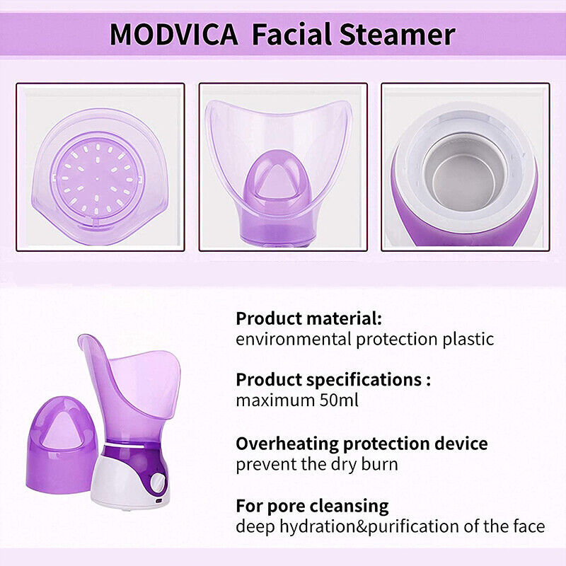 Facial Steamer Spa Sauna – Deep Pore Cleansing Mist for Home & Office
