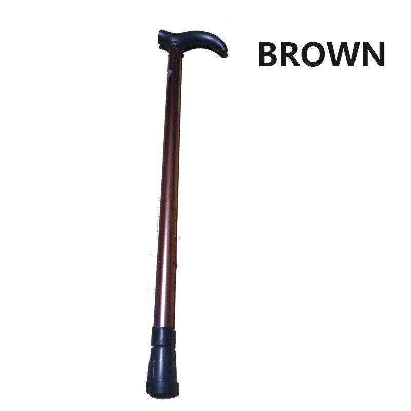 Adjustable Aluminium Walking Stick Retractable Travel Cane Lightweight Portable Mobility Aid