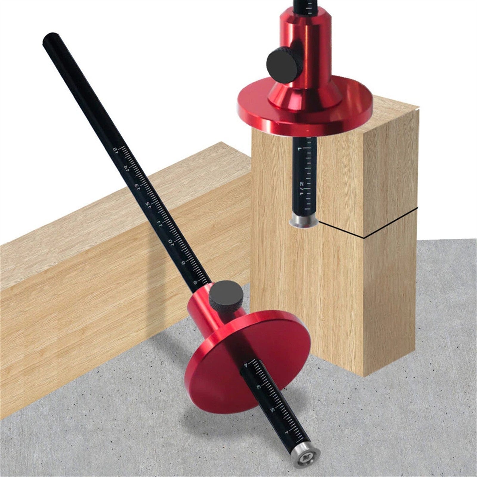 Wheel Marking Gauge Woodworking Scriber | Aluminum Alloy Precision Wood Scribe Tool
