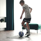 2 Pack Soccer Training Mat – Non Slip Football Dribbling and Footwork Practice Mat for Kids and Adults