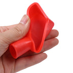 10PCS Car Battery Terminal Cover Caps - Positive and Negative PVC Insulating Protectors