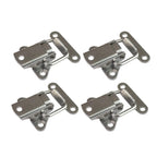 8 X Stainless Steel Clasp Case Clip Loop Suitcase Box Trunk Latch Lock Guitar AU