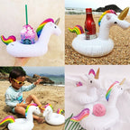 Inflatable Pool Drink Holder – Floating Cup Can Beer Holder for Pool, Beach & Bath Party