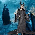 Maleficent Horns Headpiece Black | Halloween Witch Devil Cosplay Costume Headband