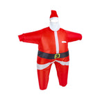 Inflatable Santa Claus Costume Christmas Suit, Funny Props Outfit Xmas OD