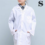 Kids White Lab Coat Doctor Scientist Fancy Dress Costume Boys Girls Book Week