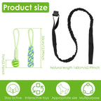 2 Set Interactive Dog Tug Toy Rope – Hanging Bungee Pull Toy for Indoor and Outdoor Play