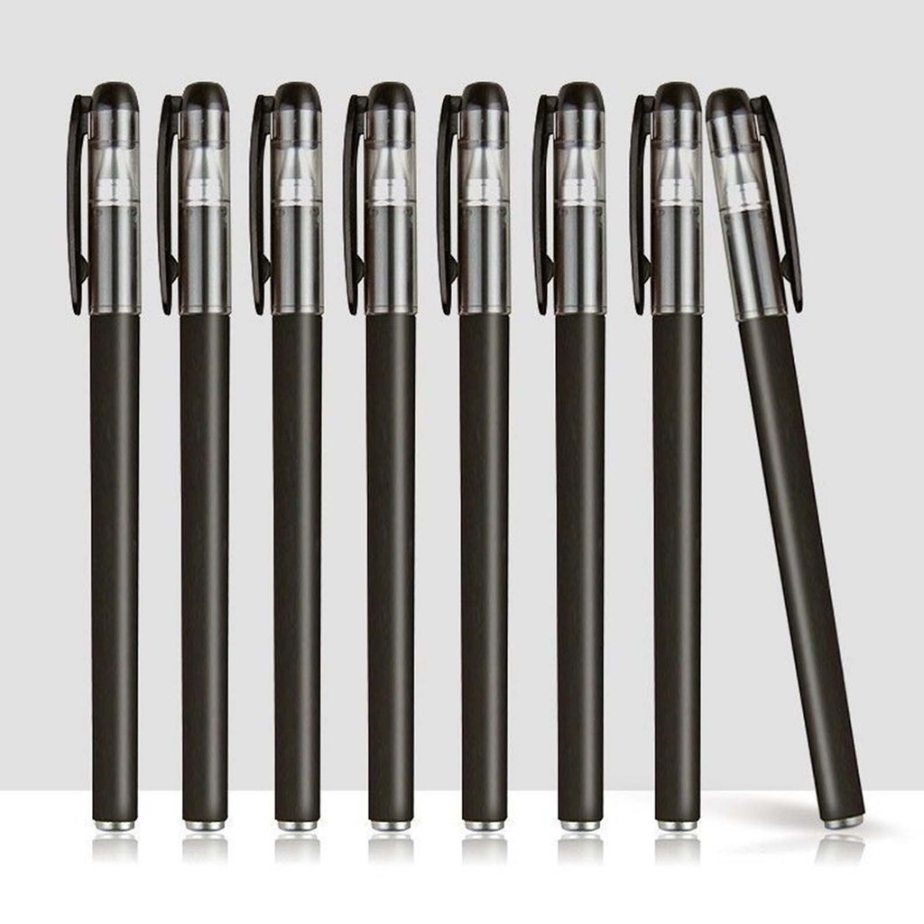 72pcs Black Ballpoint Pens 0.5mm Smooth Writing Office School Exam Pens