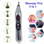 Electronic Acupuncture Massage Pen Pulse Therapy Pain Relief Acupoint Meridian Massager