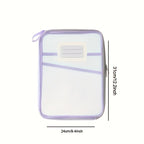 2 Pack A4 Zipper File Folder Document Storage Bags – Large Capacity Nylon Organiser Pouches