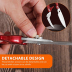 2pcs Heavy Duty Kitchen Scissors | Stainless Steel Meat Bone Shears & Beer Opener