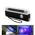 Portable UV Black Light Torch – LED Handheld Blacklight Money Detector