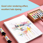 50 Sheets A4 Watercolour Paper 160GSM Cold Press Artist Painting Paper Pad