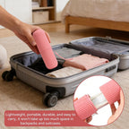 3PCS Portable Travel Toothbrush Storage Box Set - Durable Toothbrush Holder Case Pink