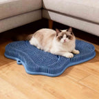 2pcs Pet Grooming Gloves & Fur Remover Scraper | Cat & Dog Hair Massage Brush Set