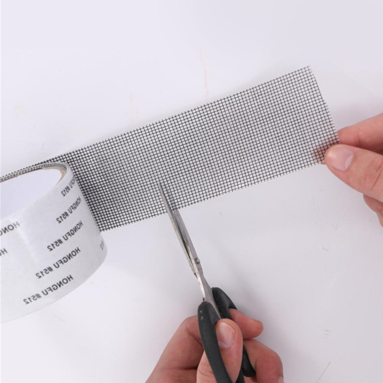 2 Rolls Window Screen Repair Tape Self-Adhesive Fly Screen Patch Door Mesh Fix