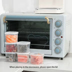 Multifunction Refrigerator Storage Container Set – 6 Small Boxes + 1 Large Fresh Food Organizer